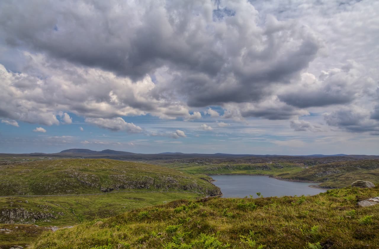 Clouds in Outer Hebrides