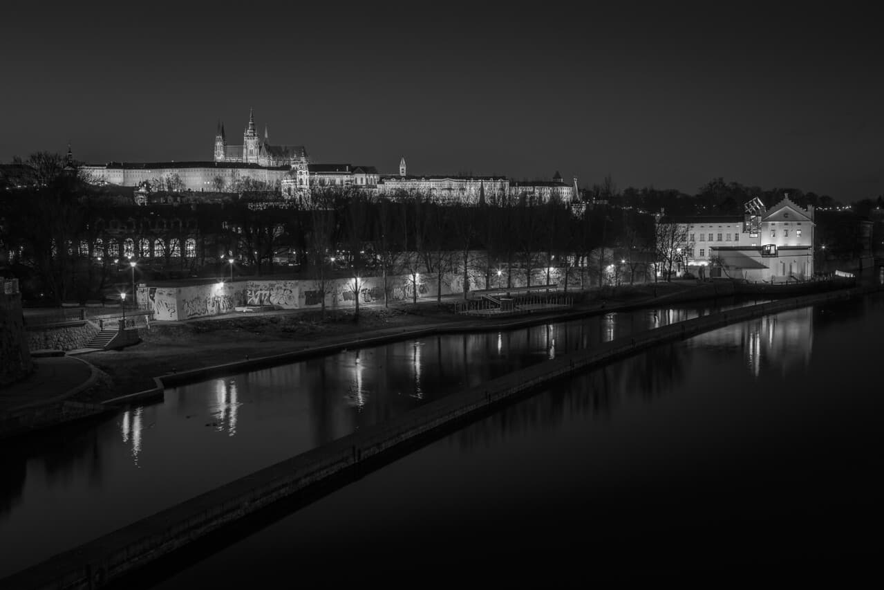 Prague Castle after Sunset