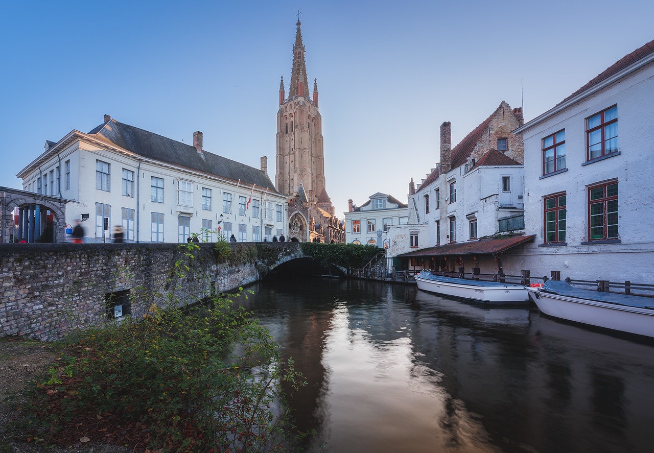 Morning in Bruges